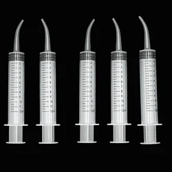 Bird Feeding and Medicine Feeder Syringe - 12ml Needleless Plastic Syringe (5pcs)