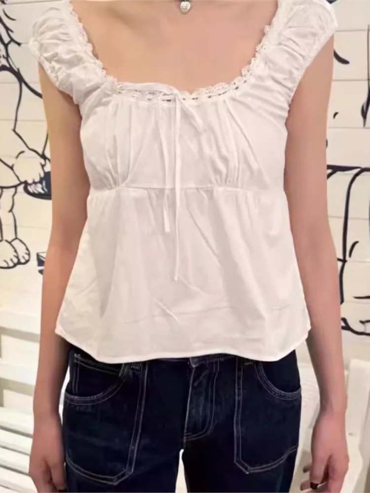 Maglietta da donna a maniche corte, con scollo a V, maniche ad ali, estiva, casual, casual, basic da ragazza, maglietta da donna, lunga, design semplice ed elegante, Nero , XL