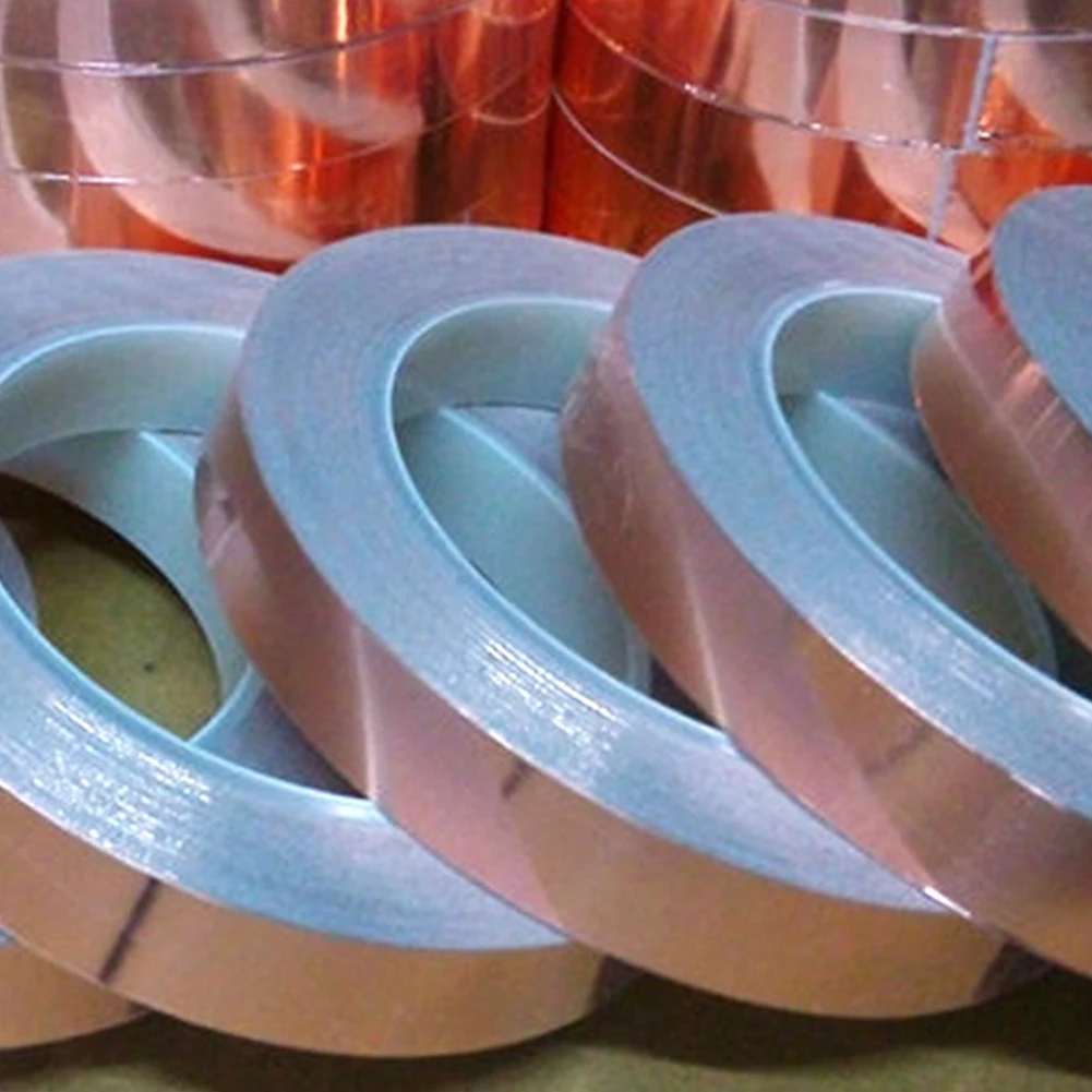 달팽이 보호용 구리 테이프, 자기 접착 차폐 테이프, 식물 보호용 달팽이 울타리, 30mm, 50mm, 70mm