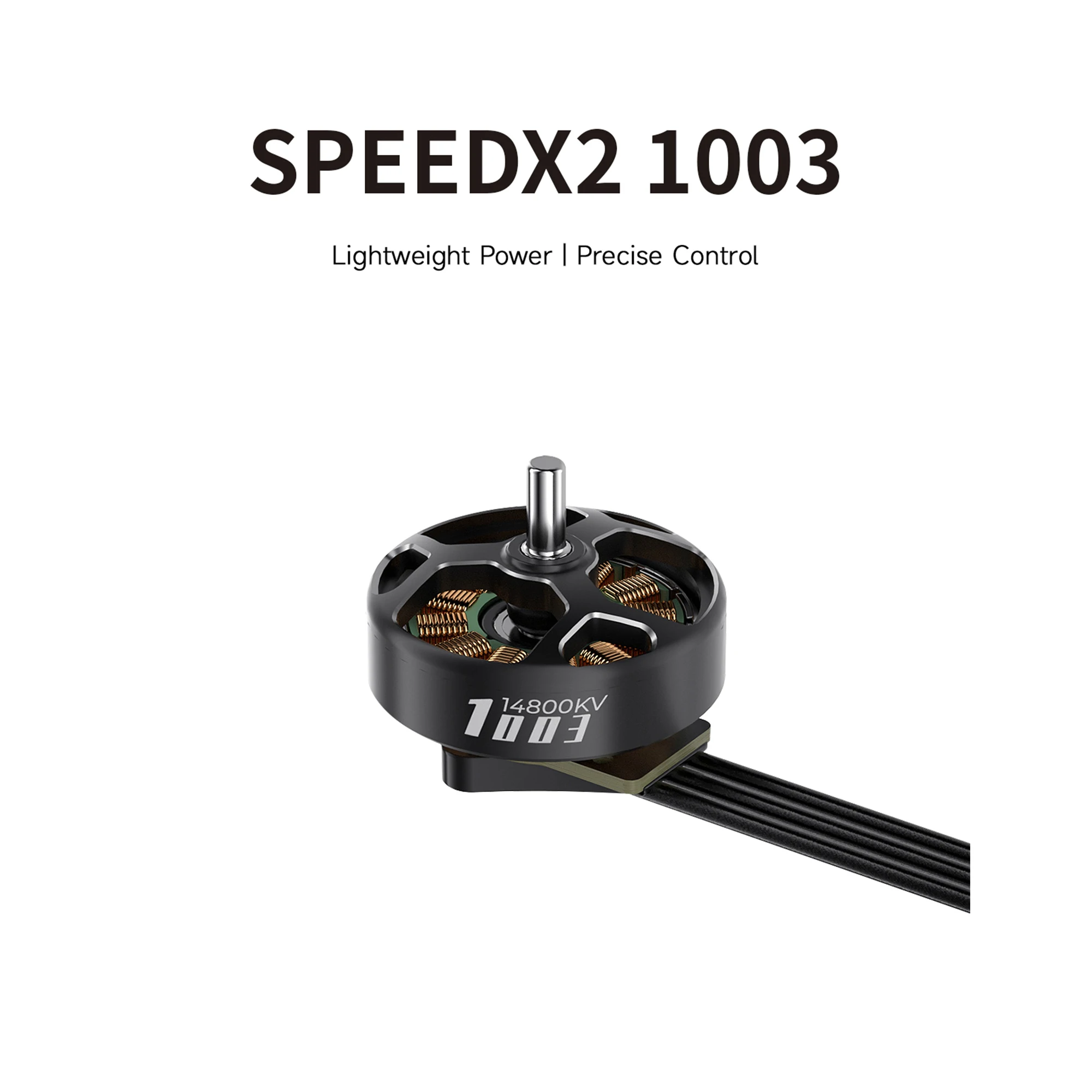 GEPRC SPEEDX2 1003 Moteur Brushless 14800KV pour Drone FPV 1,6-2 pouces