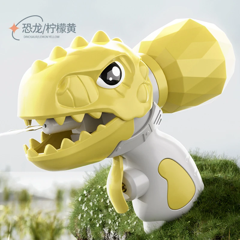 Mini Dinosaur Water Gun Geometric Shark Summer Pool Beach Toys Children Toy Gun Water Splashing Festival Spray Water Gun 2