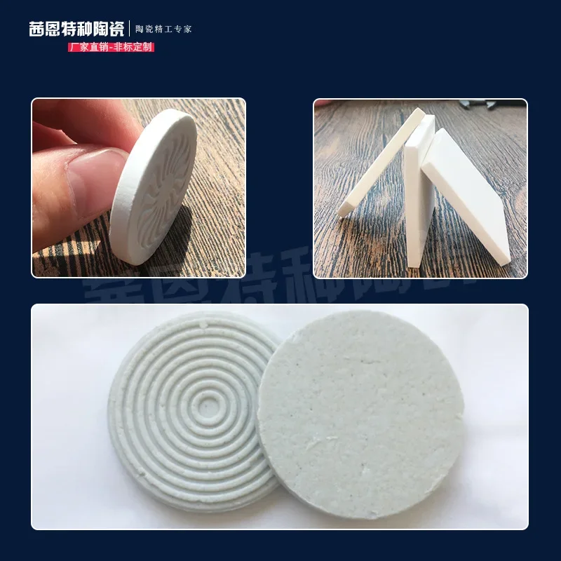 10pcs Ceramic Coralline Coral Frag Plugs Base T-shaped Tray SPS Seawater Coral Frag Plate Base Aquarium Plant Decorations