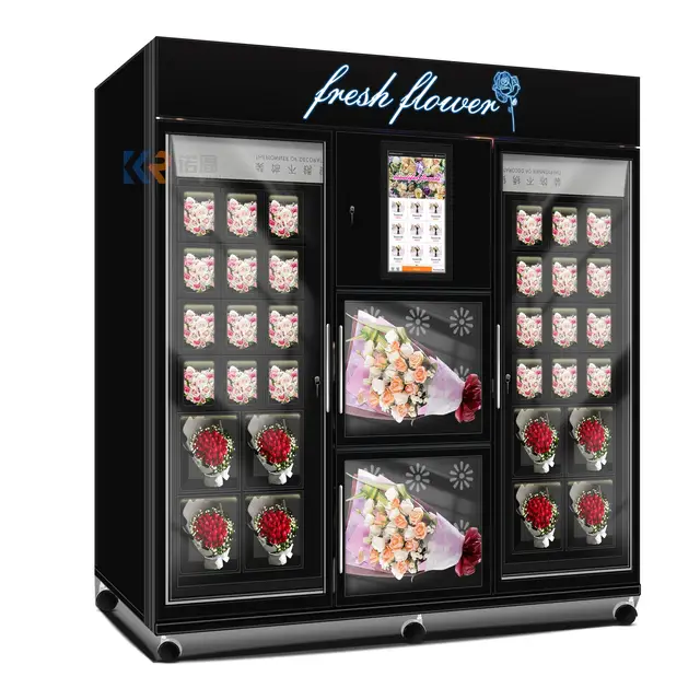 신선도 지키고 편리함 극대화하는 꽃 자판기