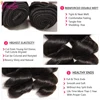 Vanlov 30 Inch Bundles Peruvian Loose Wave Hair Bundles 100% Human Hair Extensions 1/3/4pcs/Lot Long Hair Remy Hair Weave Bundle 2