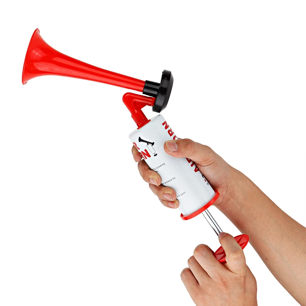 Air Cheering Horn Handheld Air Pump Horn Noise Maker Safety Boat Car Sports Events