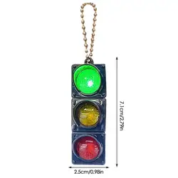 LED Traffic Light Keychain with Pedestrian Light Feature (Traffic light)