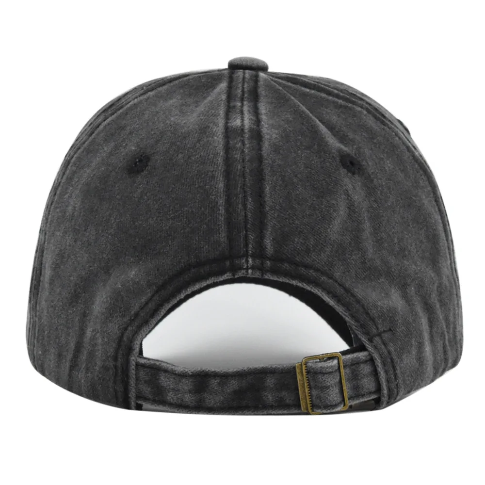 Baseball Cap Retro-style Sun hat Spring Autumn Wash water cowboy Paris French Eiffel Tower Cap Hip Hop Fitted baseball cap sun hat