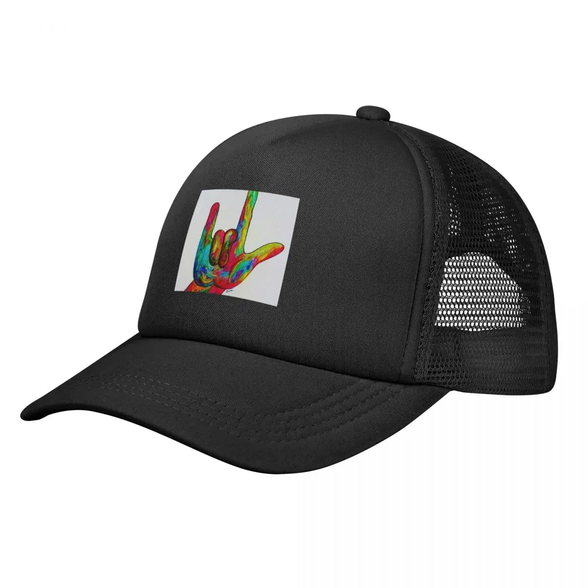 

I LOVE YOU - American Sign Language Baseball Cap Golf Hat Man New In The Hat Baseball Men Women's