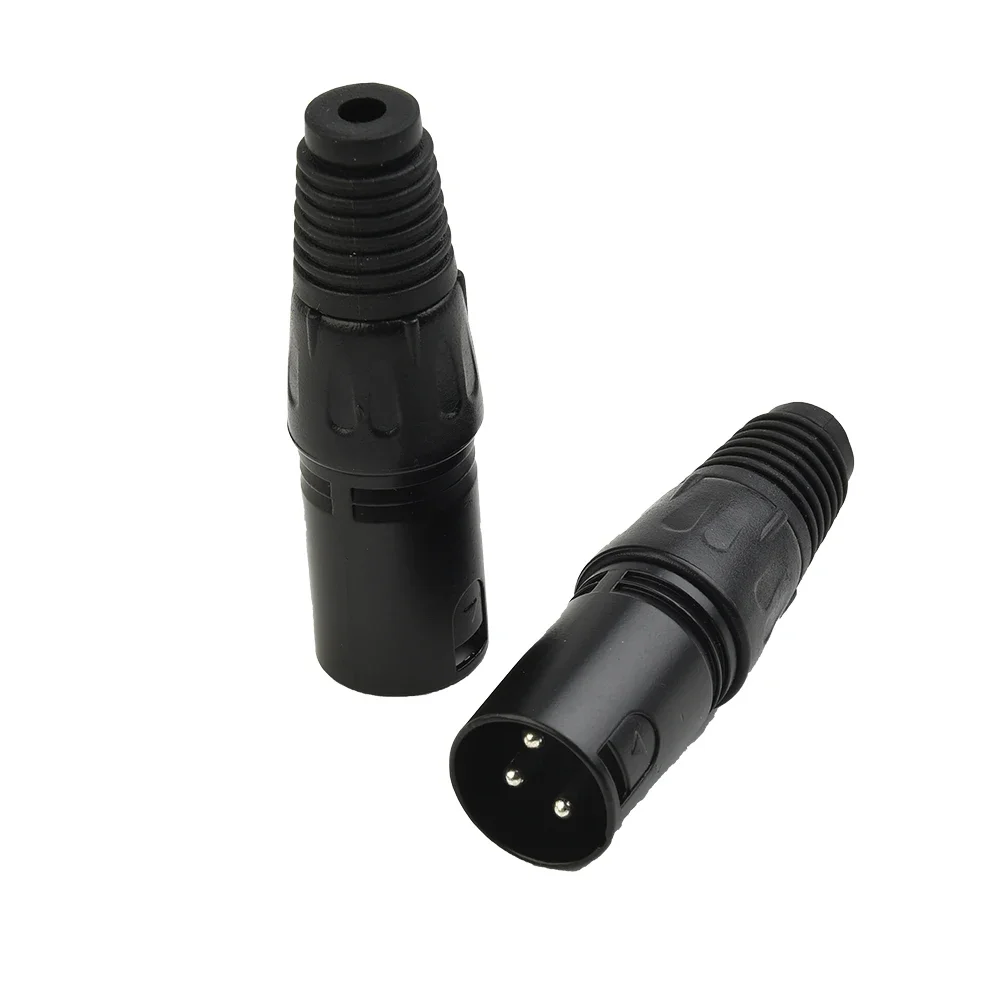 

Upgrading Microphone Audio Cables Plug Connectors XLR Male & Female Plastic Replacement Snake Plug 10 Pairs 3 Pin