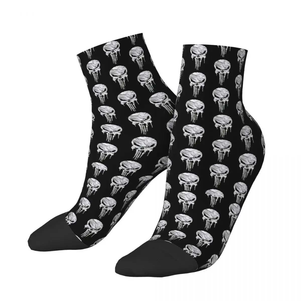

Punisher Skull Socks Travel 3D Print Boy Girls Mid-calf Sock