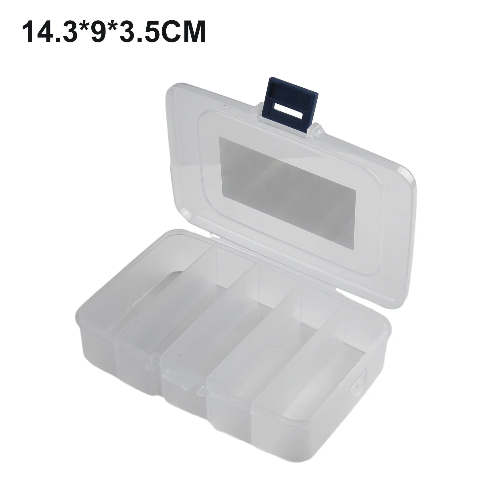 

1PC Plastic Tool Box Plastic Organizing Boxes Screws IC Storage Box Craft Organizer Small Parts Container Case Toolbox Organizer