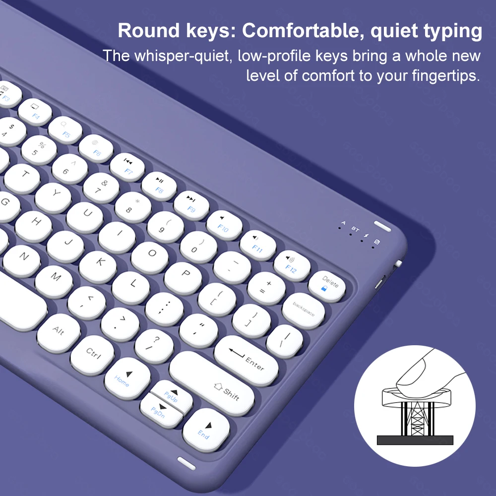 Bluetooth Keyboard Wireless Keyboard and Mouse Teclado for iPad 10th Xiaomi Samsung Huawei Tablet Android IOS Windows