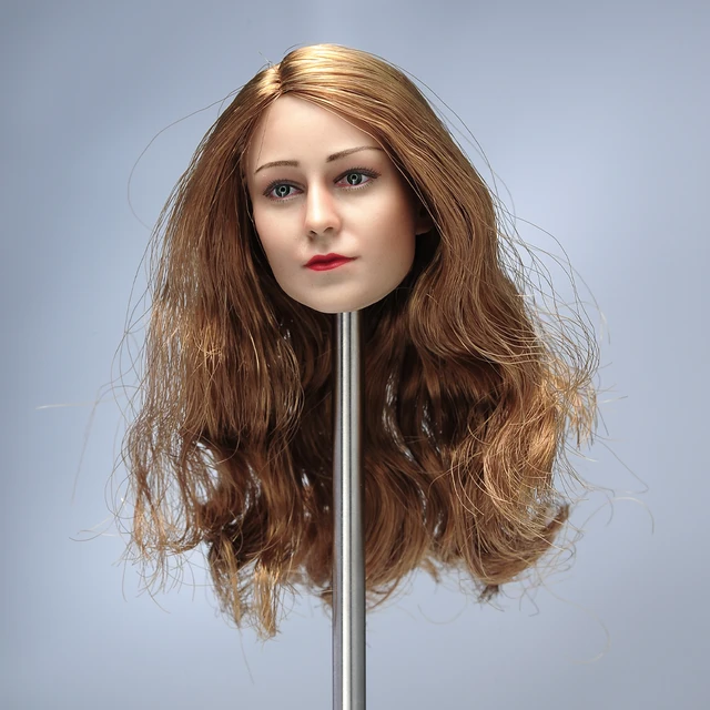 1/6 Kara Zor-El Melissa Benoist Super Heroine Head Sculpt Fit 12'' TBLeague JIAOU Suntan Action Figure Body 4