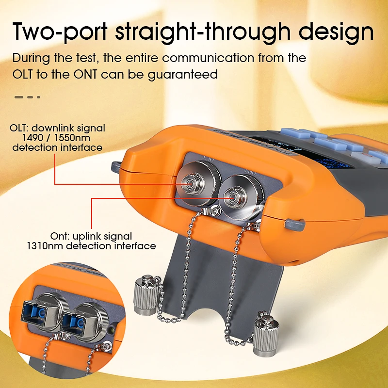 COMPTYCO AUA-330U/330A Fiber Optic PON Optical Power Meter FTTX/ONT/OLT 1310/1490/1550nm PON Optical Communication Testing Tool
