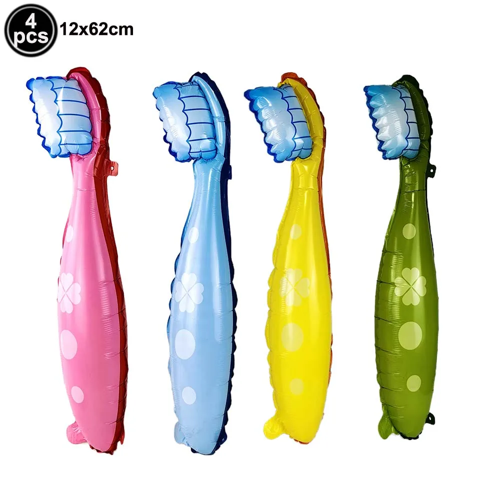 Dental Health Protection Themed Party Decor Foil Balloons
