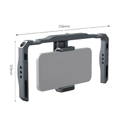 Universal Smartphone Cage with Ergonomic Handles (Mobile Phone Cage)