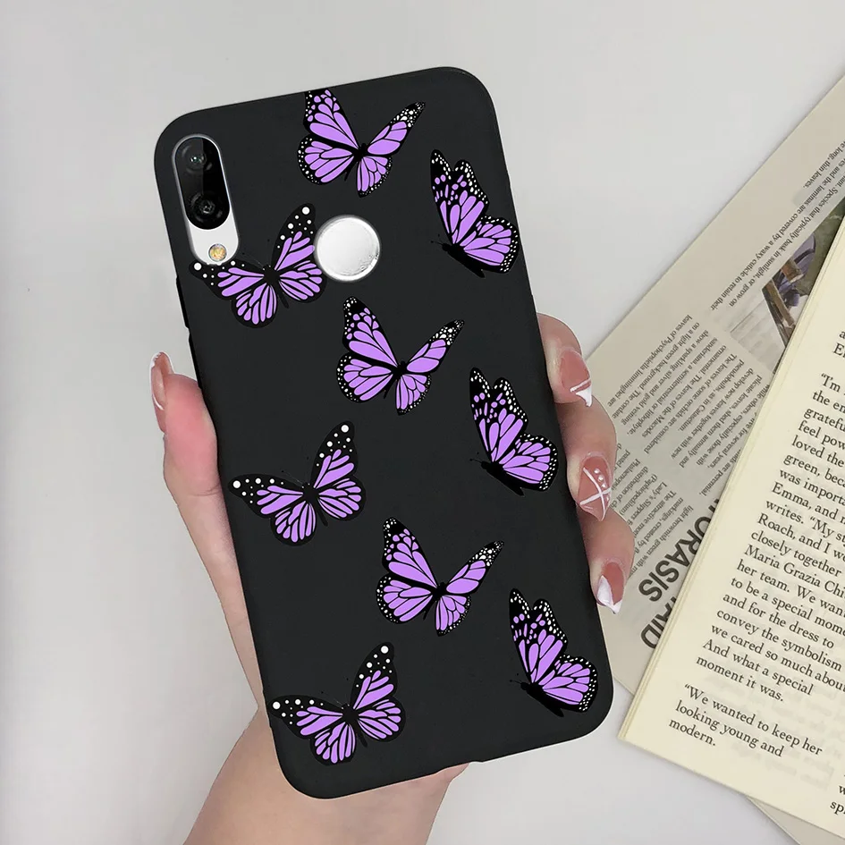 Butterfly Design Silicone Soft TPU Shockproof Phone Case