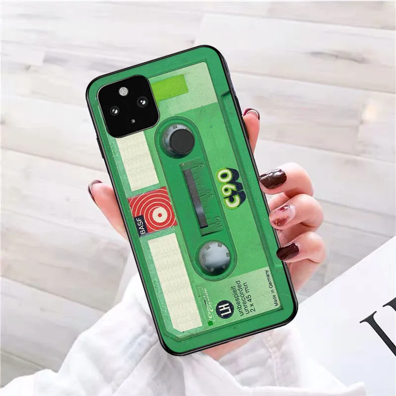 Vintage Cassette Tape Design Battery Phone Case
