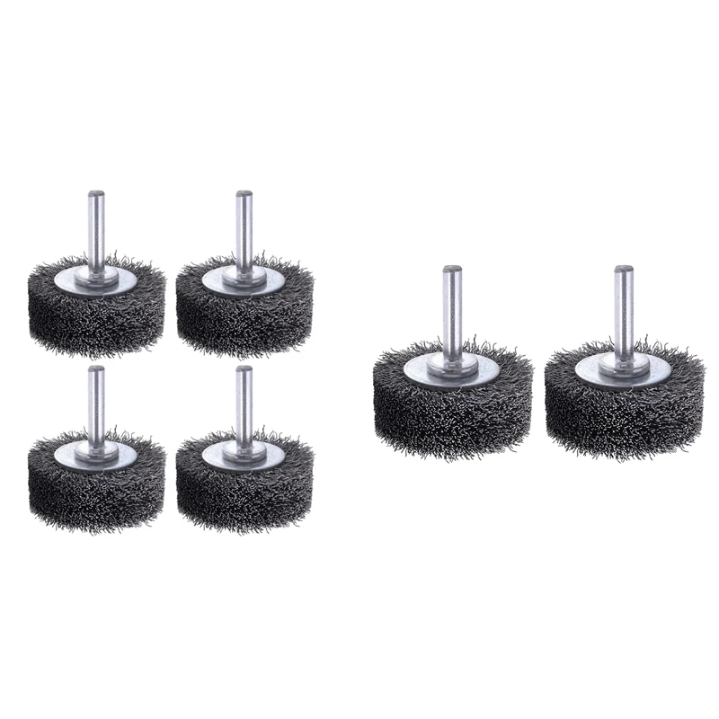 

Wire Wheel Brush For Drill Attachment, 0.0118 Inch Carbon Steel Wire 1/4 Inch Shank 20000RPM 2PCS