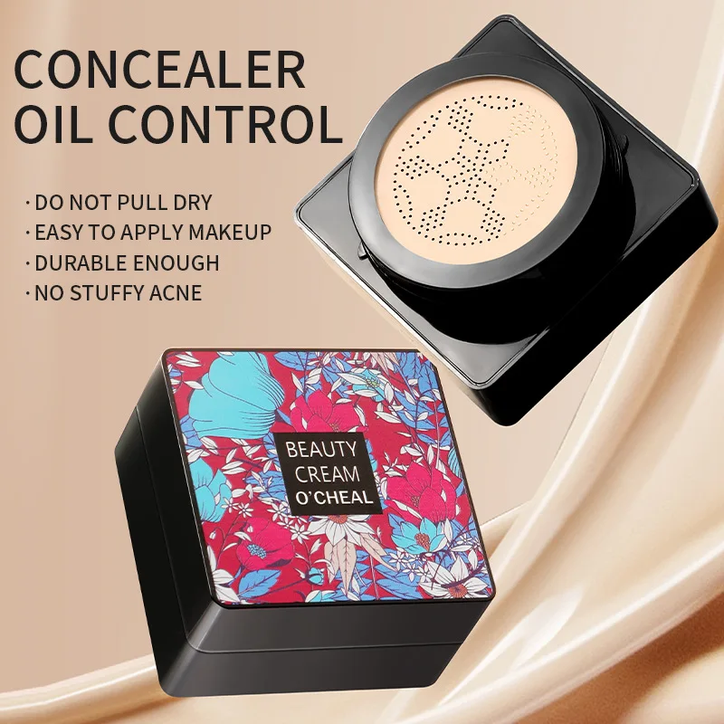 Naked Makeup Concealer Mushroom Head Air Cushion Liquid Foundation Moisturizing and Long Lasting BB Cream Isolating Cream 5