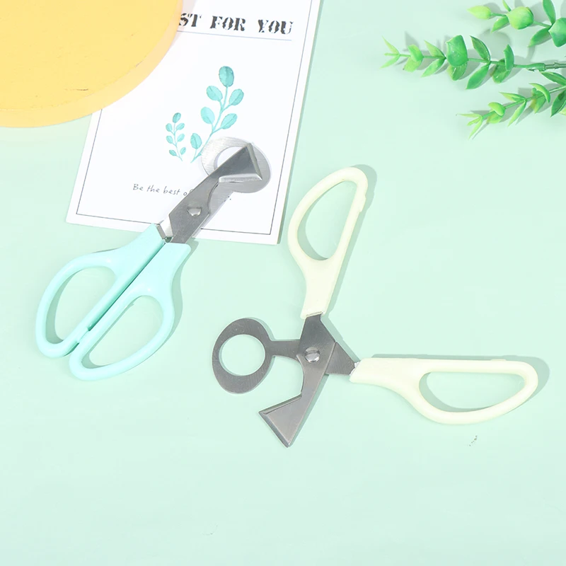 Egg Slicer Egg Shell Scissors Quail Egg Scissors Bird Egg Scissors Stainless Steel Cutters EggShell Cutters Opener Kitchen Hand Tools