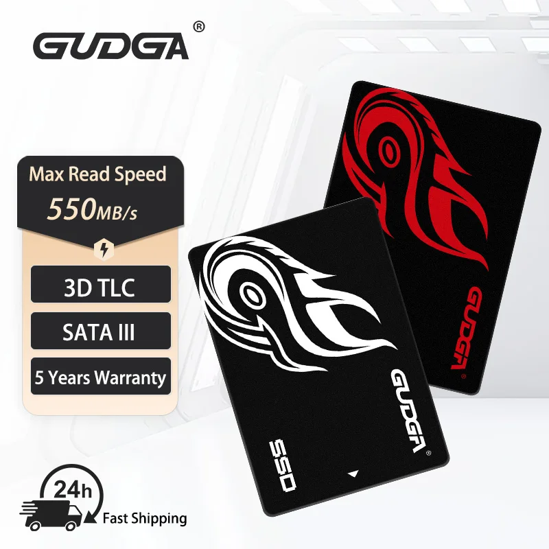 

GUDGA SATA 3 SSD 120GB 128GB 240GB 256GB 512GB Internal 2.5 SATA 3 Hard Disk 480GB Solid State Disk For Notebook Desktop Laptop