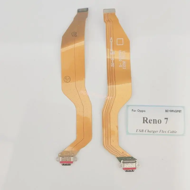 Для Oppo Reno 7 USB док-станция зарядный порт разъем микрофон Микрофон зарядный гибкий кабель основное подключение гибкая лента
