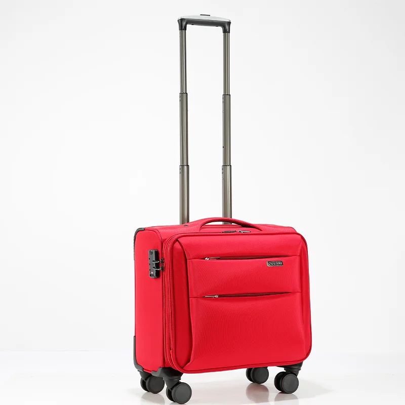 Compact Business Carry-on Suitcase With Silent Wheels Unisex_voghion.com