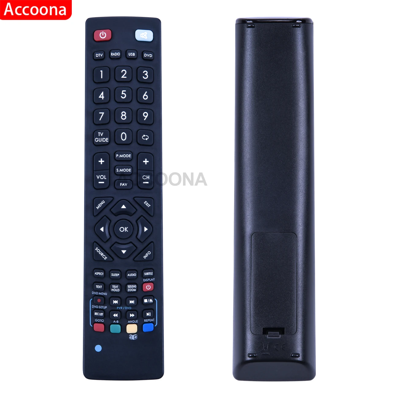 Télécommande Rechange Pour Blaupunkt 3D Full Hd Smart Led 3D Freeview