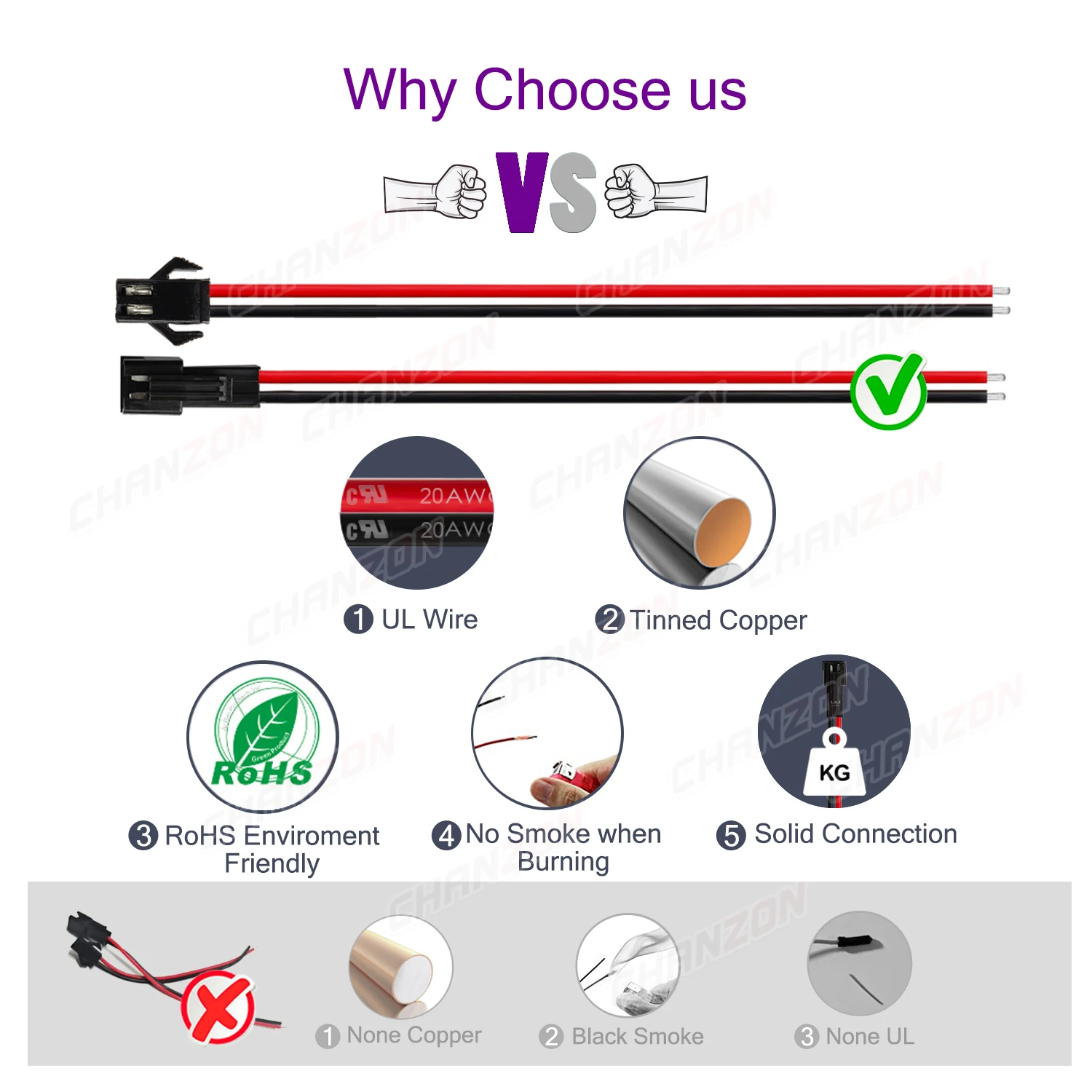 SM 2.54mm 20AWG 커넥터 케이블 JST 2.54 2 핀 어댑터 2Pin 마이크로 배터리 남성 여성 피치 연결 플러그 확장 충전기