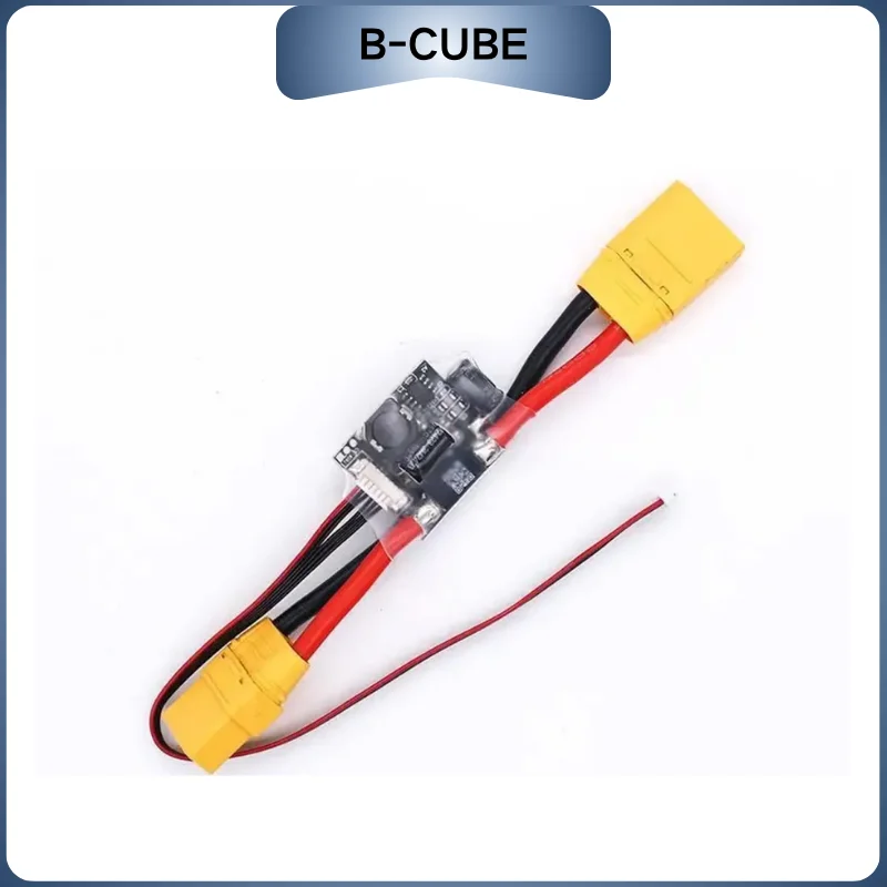 Enhanced Power Module PRO with 5.3V DC BEC & XT60/90 Connector for RC Drones, Supports 2S-12S