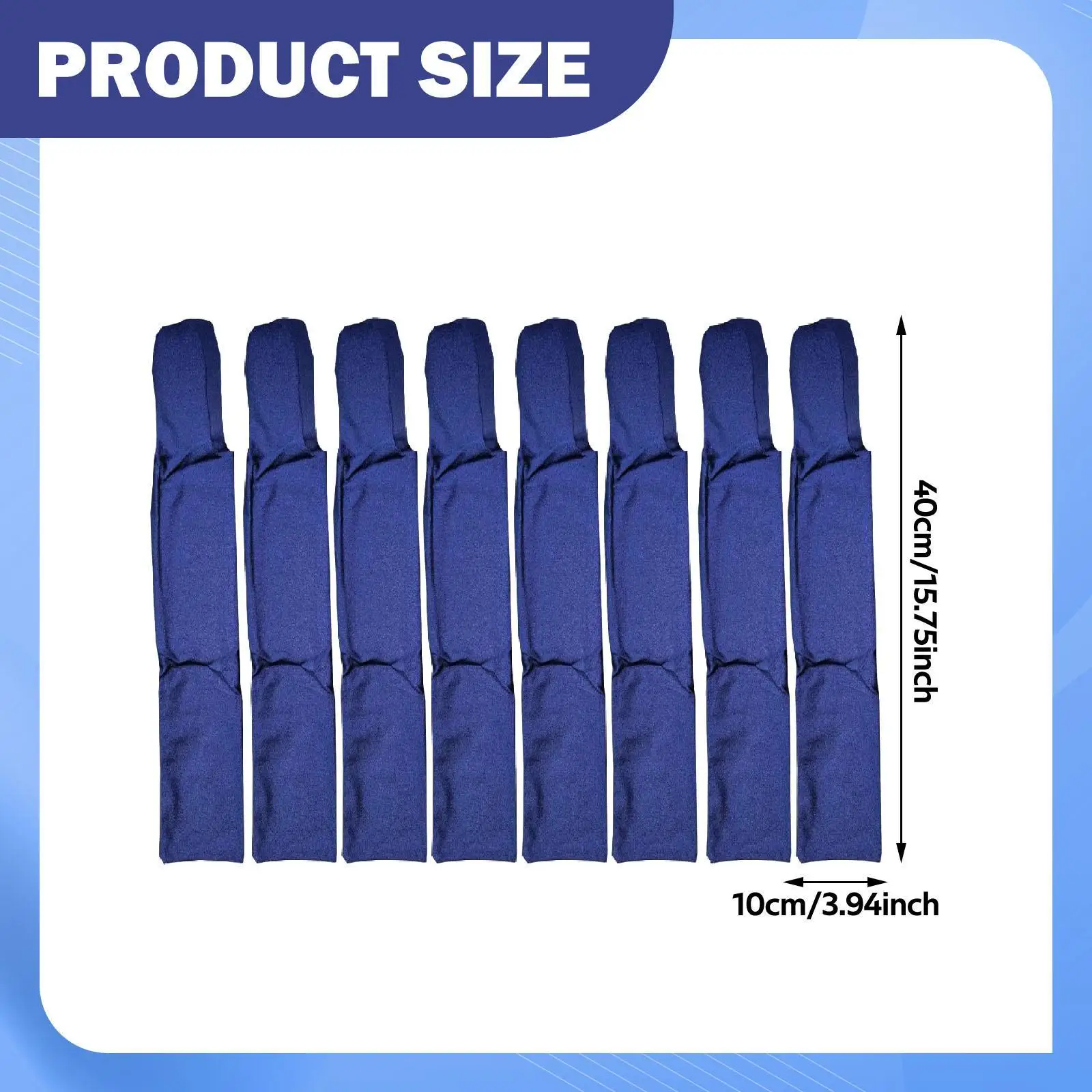 8Pcs Horse Mane Bags Prevents Tangles Rubbing Out and Breakage Wraps for Farm Outdoor Grooming Supplies Horse Care Stable