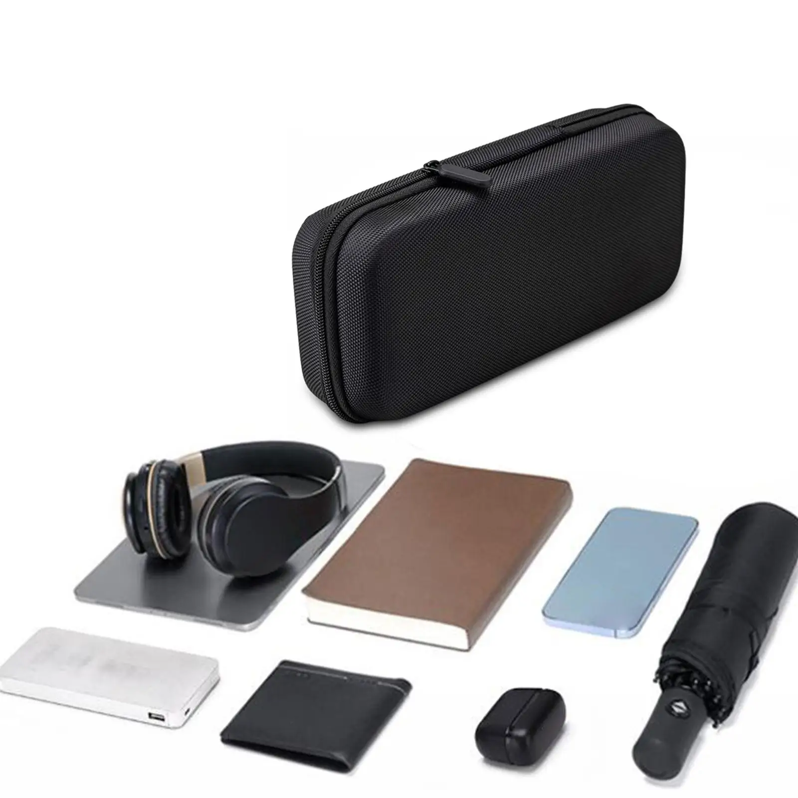 Hard Shell Carrying Case EVA Storage Bag for Earphones USB Charging Cable
