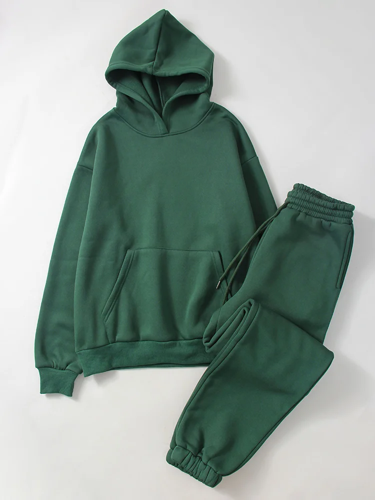 Hoodie Dark Green