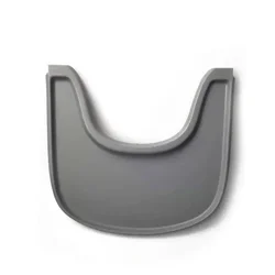 Enhanced Product Title:  
Adjustable High Chair Feeding Tray for Babies - Durable ABS Material, Easy - to - Clean Dining Accessory (Gray)