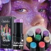 Purple Glitter Sequin Stick Multifunctional Face Lip Hair Body Sequins Eyeshadow Gel Music Festival Stage Makeup Decoration Tool 1