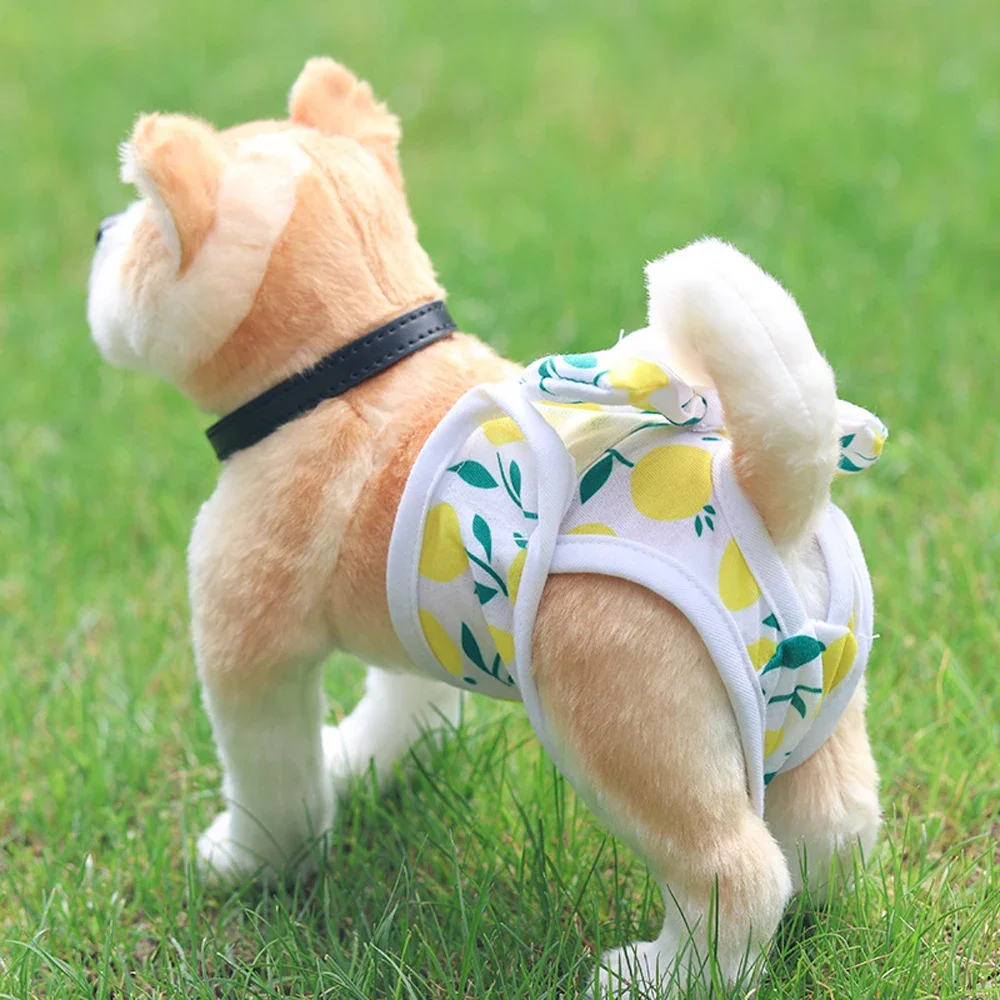 

Pet Dog Physiological Pants Dog Hygiene Pants Kitten Menstruation Diaper Dogs Shorts Reusable Pants For Dogs Girl Female Pet