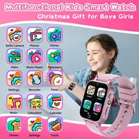 2024 Smart Watch Kids HD Touch Screen 26 Games Smartwatch Video Camera Music Audiostory Learn Card Educational Watch Boy Girl 1