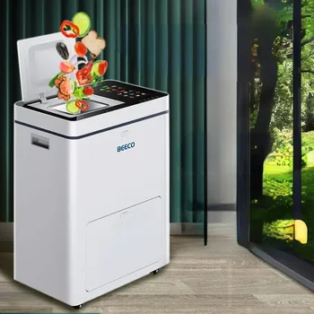 Household Food Meal Food Waste Processor Wet Waste Biodegradable Compost Crusher No Odor 110V Waste Disposer Home Appliance