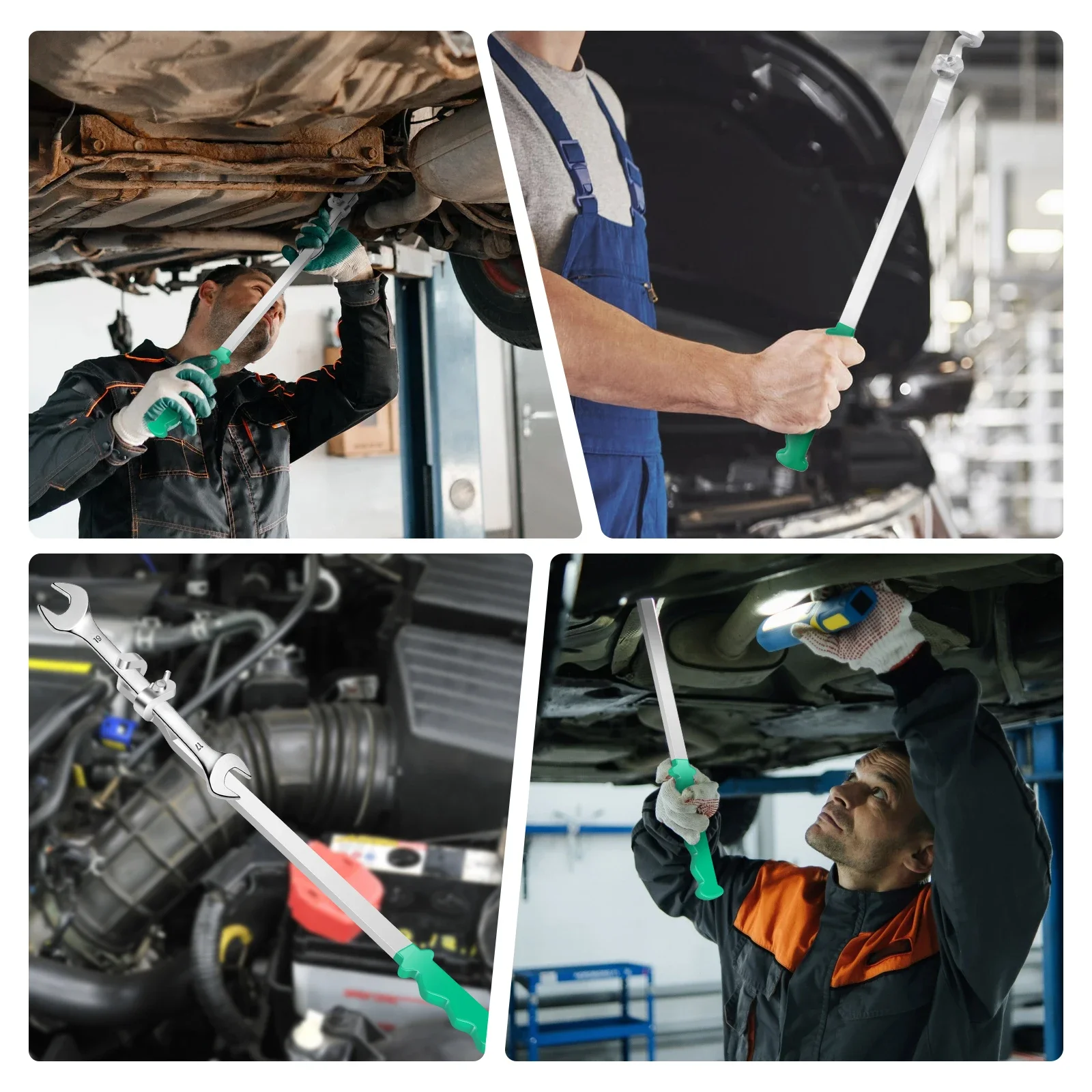 Wrench Extender Tool Long Wrench Extension Rust Resistant Torque Amplifier Extender Torque Amplifier Tool for Tight Space