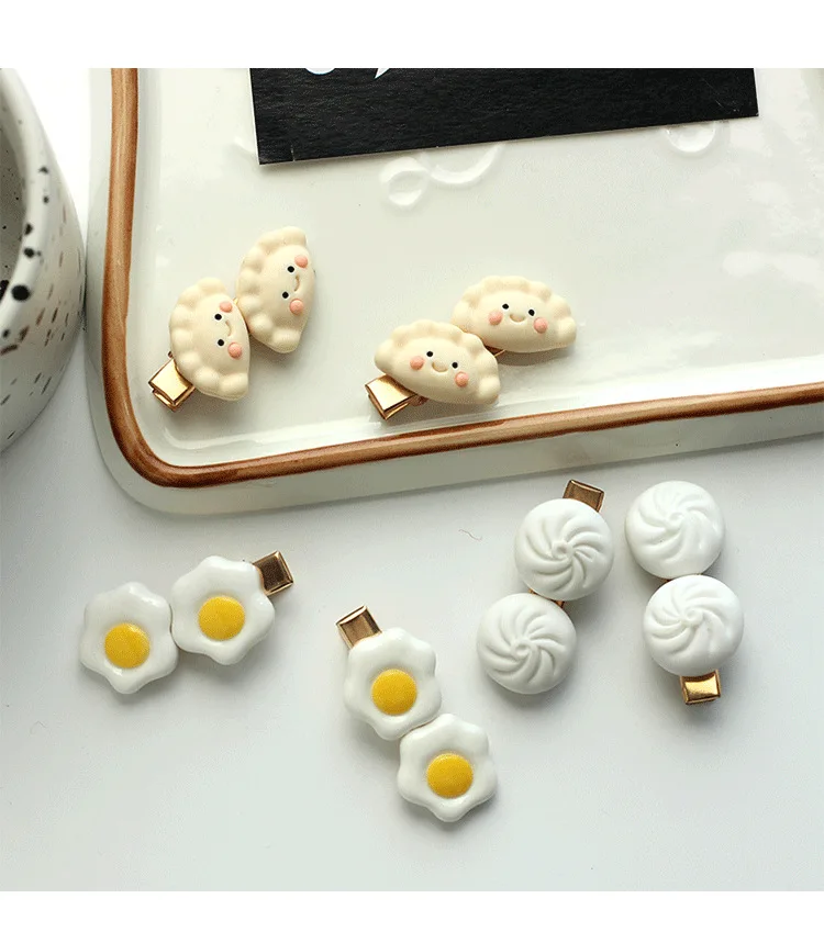 Presilha de cabelo divertida design comida para mulher e criança_voghion.com