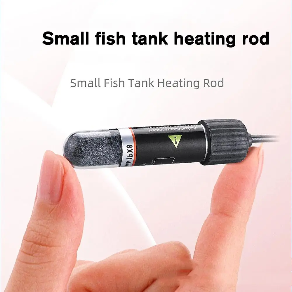 

1PC USB Mini Aquarium Heating Rod For Small Fish Tank 26°C Constant Temperature Heater Submersible Thermostat Heater 10W L9R3