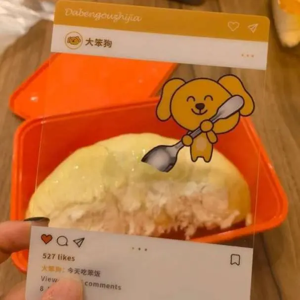 Grande Cane Maldestro Tokai Cibo Supplementare Per Bambini Ins Wind Tokai Card Set Carte Piccole Carte Porta Cellulare Ventagli Regalo