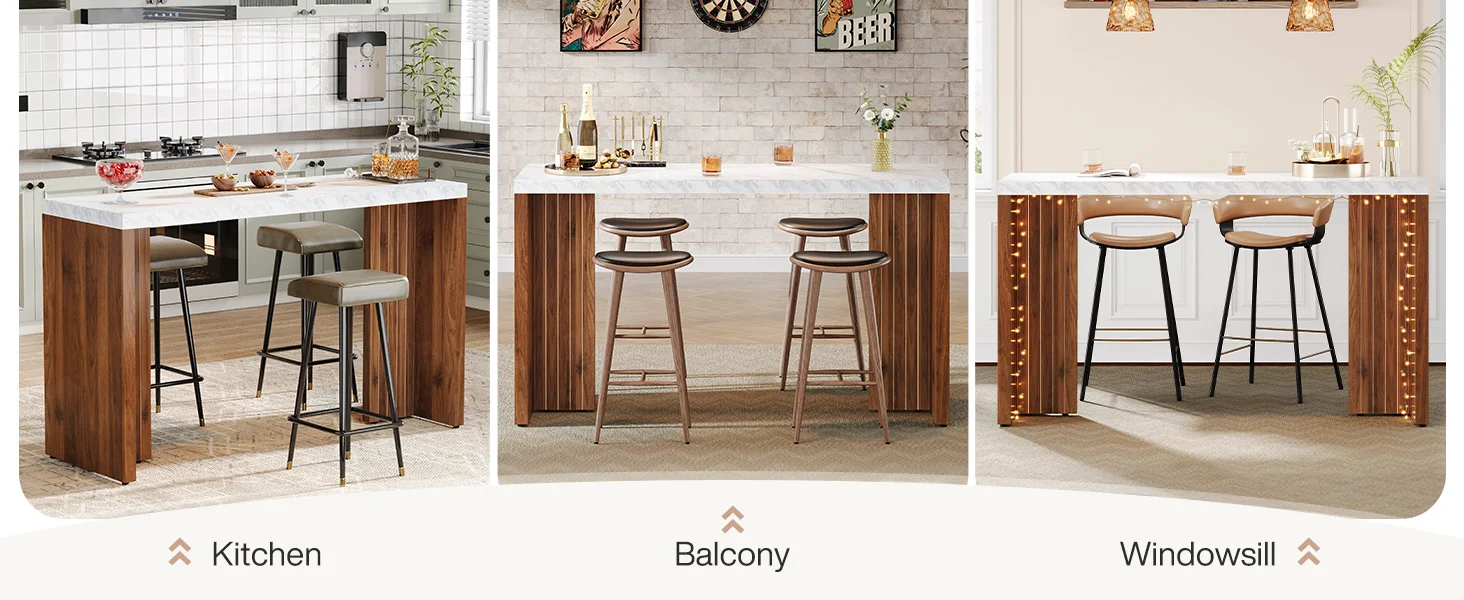 counter height bar table