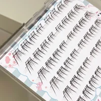 Cils Mixiaohe sans colle, naturels, doux, réutilisables, adaptés aux débutants pour les looks quotidiens et les rendez-vous. 5
