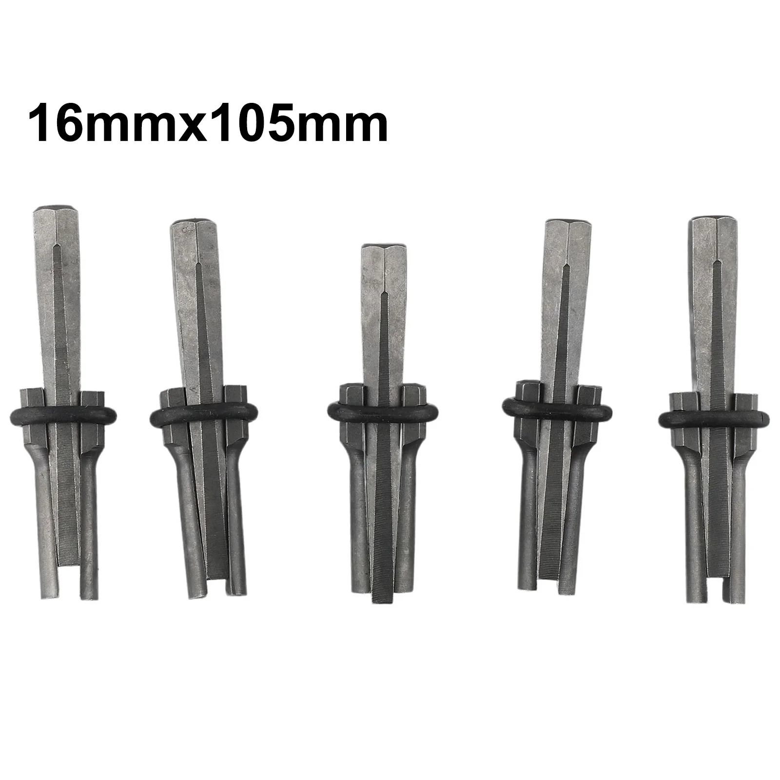5 Set 5/8 Inch Stone Splitting Tool Stone Splitter Metal Plug Wedges And Feathers Shims Concrete Rock Splitters Hand Tool 105mm 3 4 plug metal wedges feather shims concrete rock stone splitter hand tool 20mm