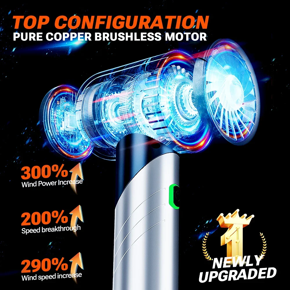 SZUK New Mini Car Vacuum Cleaner Wireless Handheld Vacuum Cleaner Cleaning Machine Strong Suction Portable Vacuum Cleaner Car 2