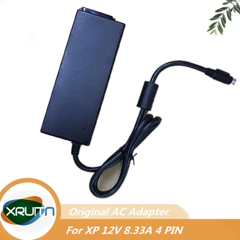 Originale 12V 8.33A 4Pin Per Xp Power Ac Dc Adapter Charger Ahm100Ps12-A 10009518-A Per Sinologia Ds916 Ds415 Nsa 100W Alimentatore