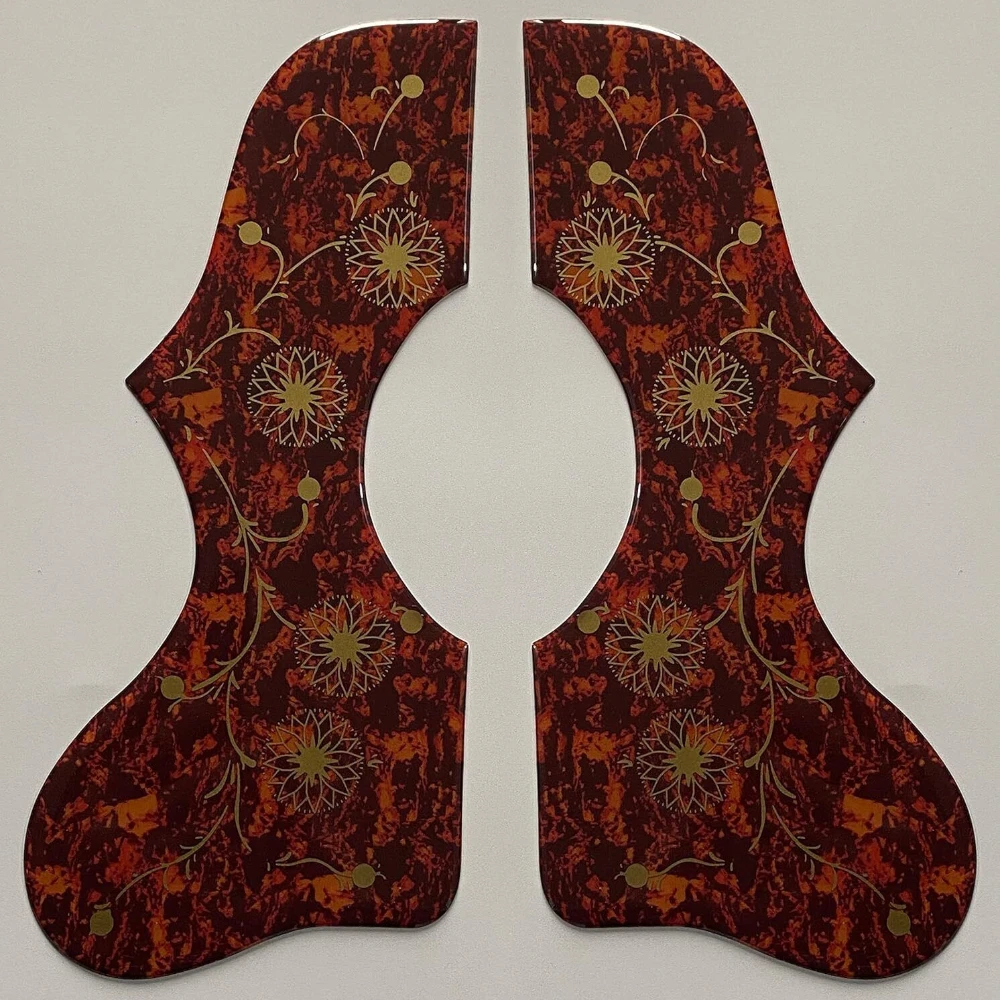 Protezione In Plettro Autoadesiva In Cristallo Per Gibson J200 Sj 1 Set O Così Accessori Per Chitarra Acustica