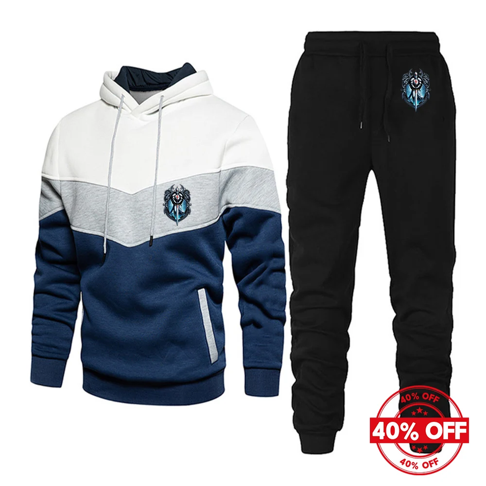 Mens Knights Templar Hoodies Sports Pants Suits